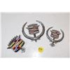 Image 1 : 3 different cadillac emblems