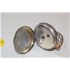 Image 2 : Ladies sterling silver pocket watch-key wind,  no key
