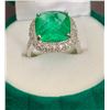 Image 2 : Rodium Plated Cz Size 7 1/4 Ring in Gift Box