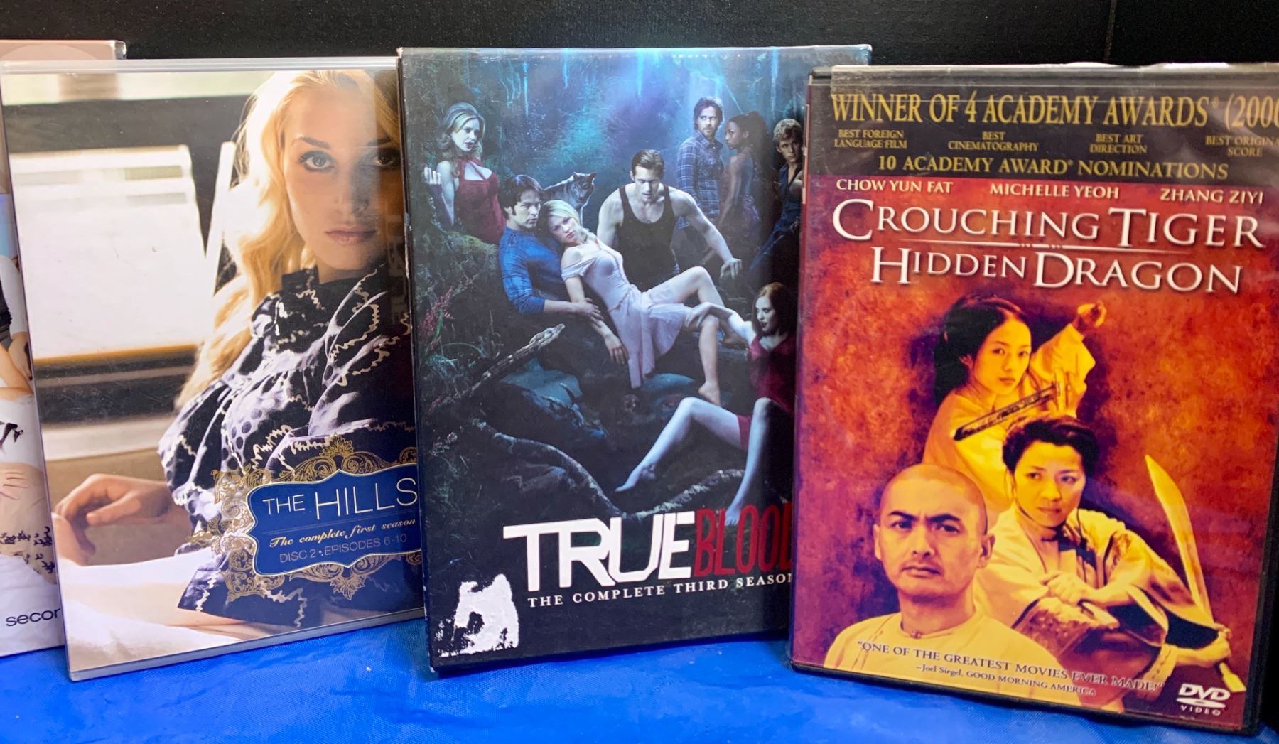 DVD TV Shows/Movies; Vampire Diaries; Gossip Girl; True Blood