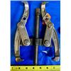 Image 2 : 2 Pullers; Vintage Cal-Van Yoke & 2 Jaw Gear/Bearing or Pulley Puller "Power-Fist" 150mm