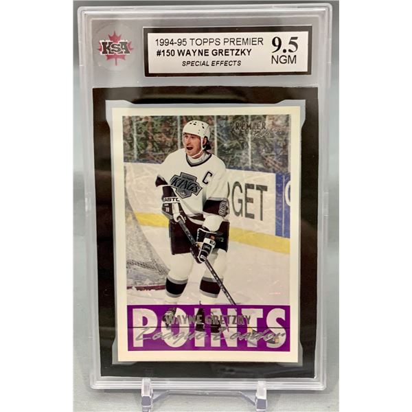 Wayne Gretzky 1994-95 Topps Premier Special Effects KSA 9.5