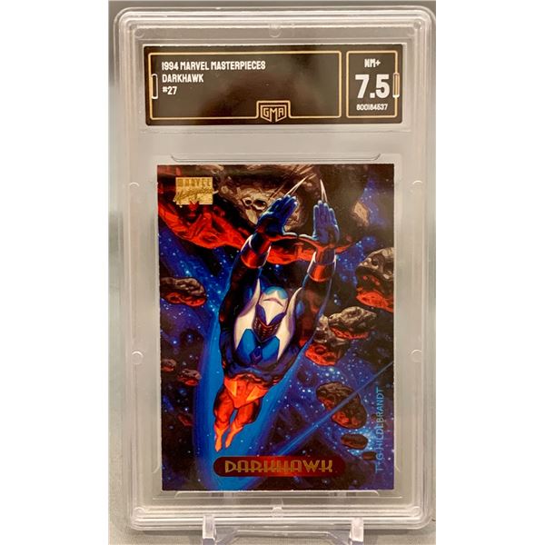 Darkhawk 1994 Marvel Masterpieces GMA 7.5
