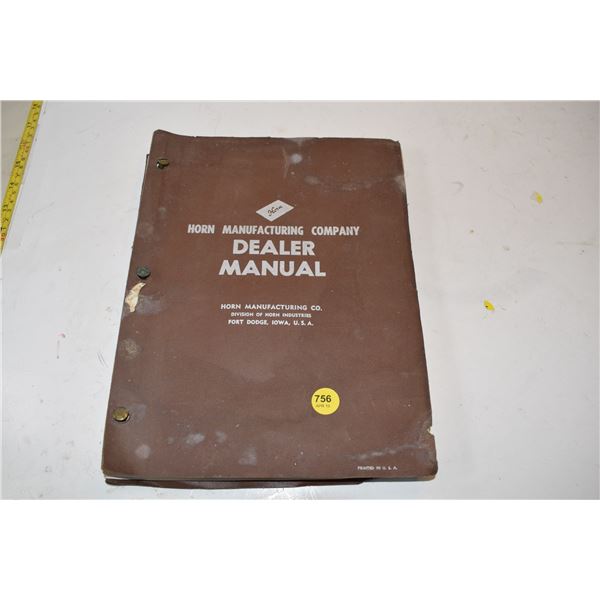 Horn dealer catalog