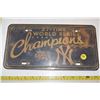 Image 1 : N.Y. yankees license plate