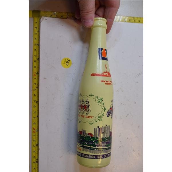 Scarce 1975 canadian soft drink conference bottle