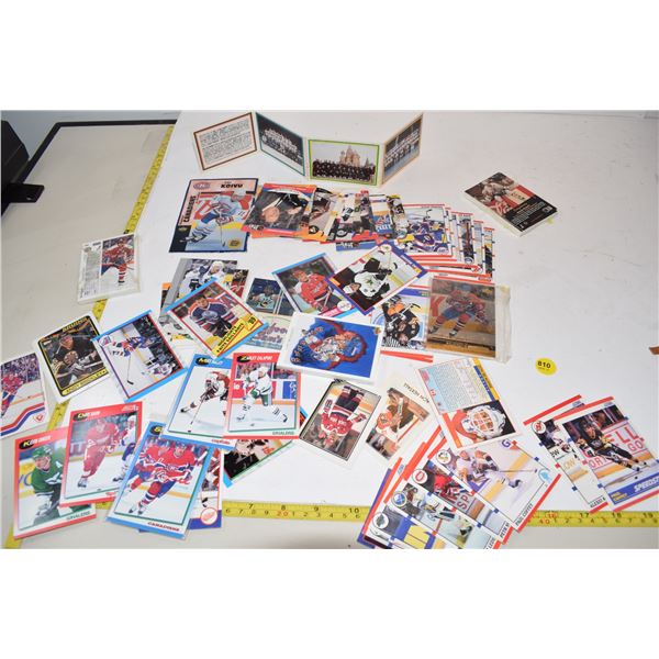 Assorted hockey cards-some factory sealed