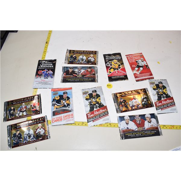 NOS tim horton's hockey cards