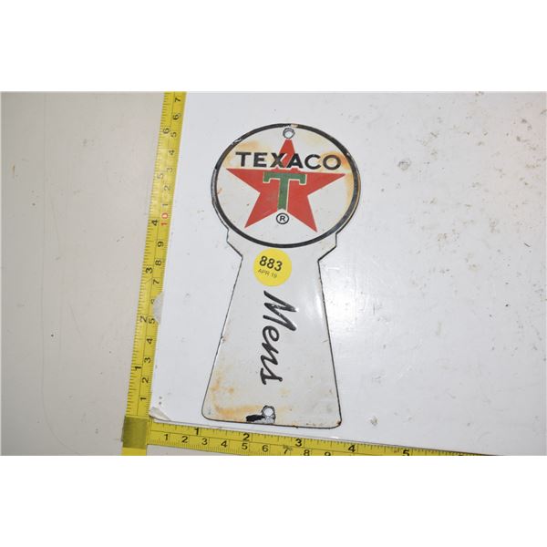 Fantasy texaco porcelain key holder