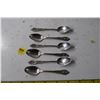 Image 1 : Wallace sterling roseprint  spoons 54. grams