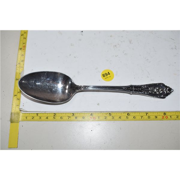 Wallace sterling roseprint  serving spoon 65 grams