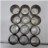 Image 2 : set of 12 detailed cups for drinking