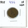 Image 1 : 1903 USA Indian Head Penny.