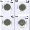 Image 1 : 1908, 1910, 1911 and 1964 USA Nickle.