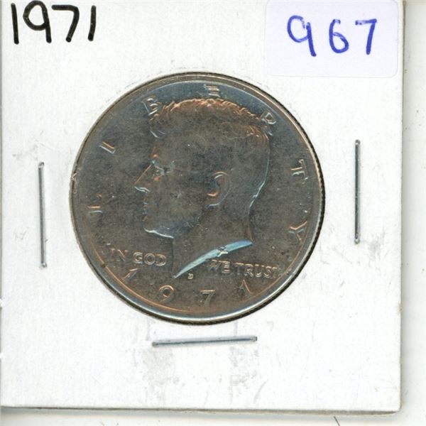 1971 JFK Half Dollar.