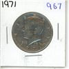 Image 1 : 1971 JFK Half Dollar.
