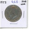 Image 1 : 1973 JFK Half Dollar.