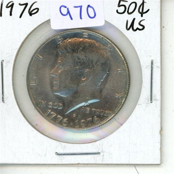 1976 JFK Half Dollar.