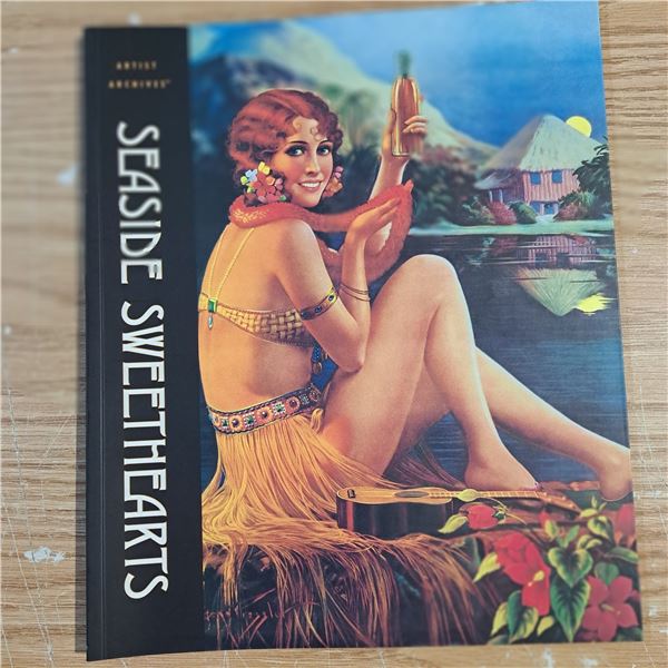 exotic ladies artist book- pinups, seaside sweeties