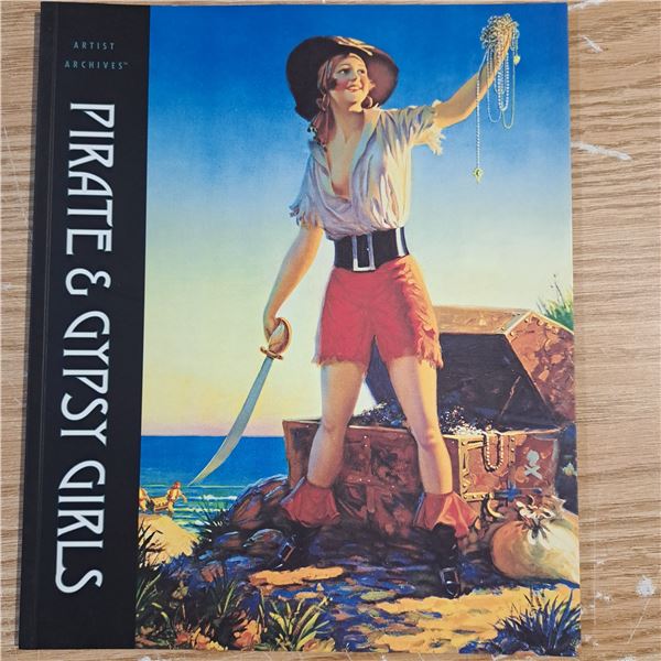 exotic ladies artist book- pinups, pirates
