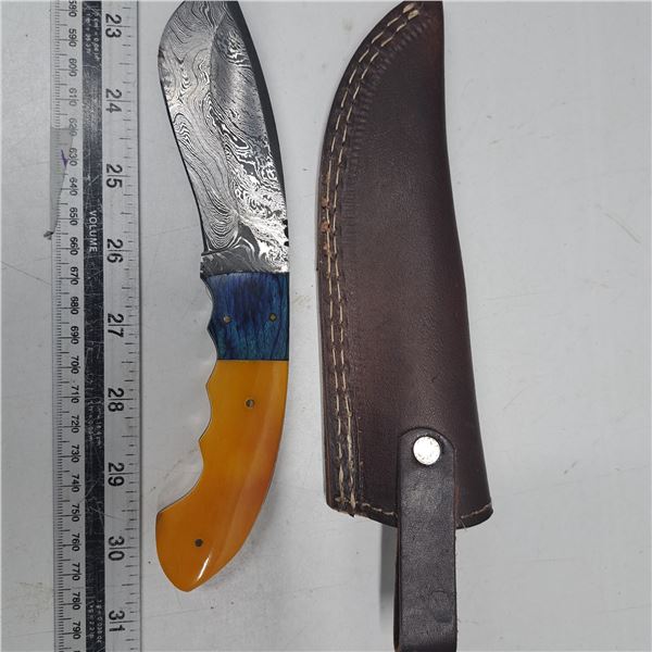 1 demascus steel knife