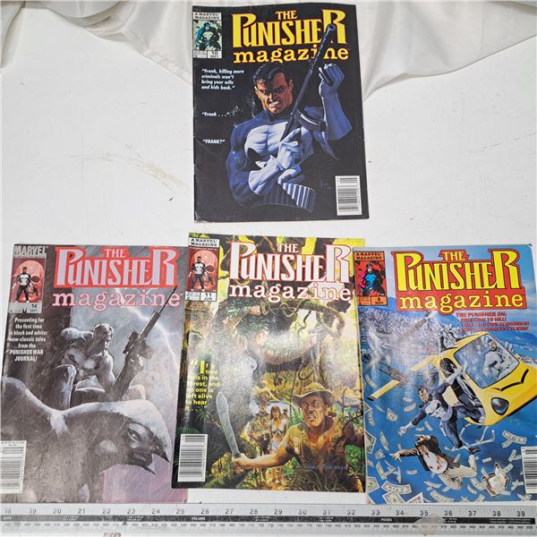 4 punisher comics