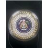 Image 3 : Presidential Seal USA Coin in Mahogany Box.