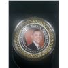 Image 4 : Presidential Seal USA Coin in Mahogany Box.