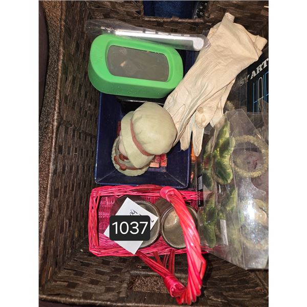 1037 Mixed Basket of Miscellaneous Items