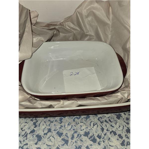 1042 Lagostina set of  Lasagna for 2 – unused