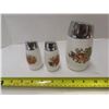 Image 1 : Vintage "Spice of Life" Salt and Pepper Set.