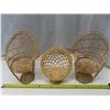 Image 2 : Vintage Wicker Peacock Chair.