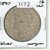 Image 1 : 1890 U.S.A. Morgan Dollar.