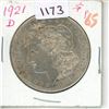 Image 1 : 1921D U.S.A. Morgan Dollar.