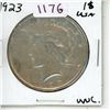 Image 1 : 1923 U.S.A. Peace Dollar.