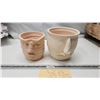Image 2 : Two (2) “Pot Heads” Bisque Fired OK for Plant Pots Made by Local Potter