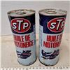 Image 3 : 2 snobil snowmobile oil tins (full)