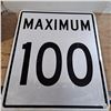 Image 1 : maximum 100 sign