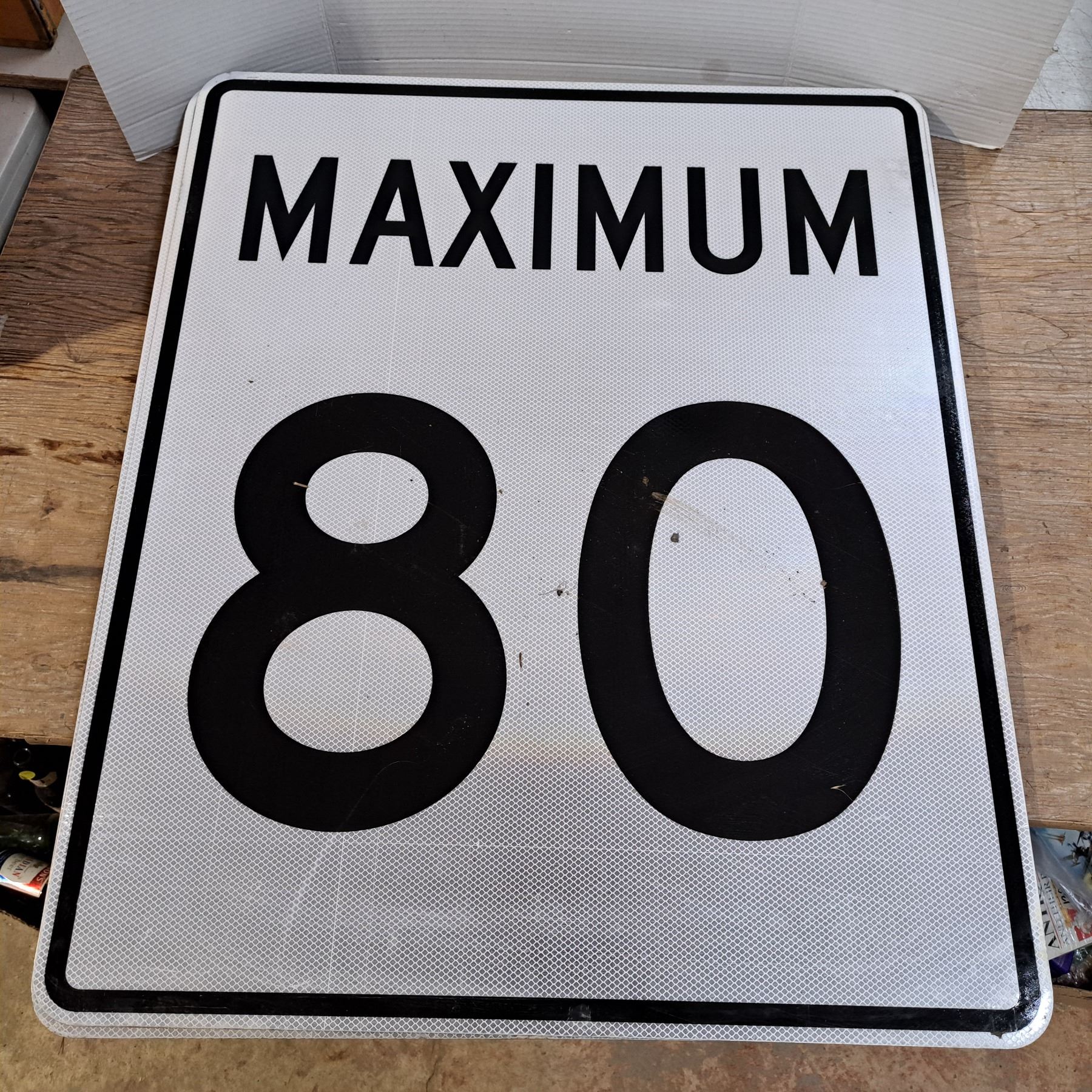 maximum 80 sign - Schmalz Auctions
