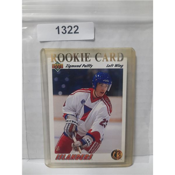 1991 Upper Deck Zigmund Palffy. # 71. RC