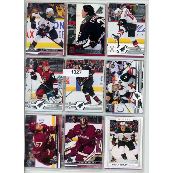 36 PHOENIX COYOTES HOCKEY CARDS