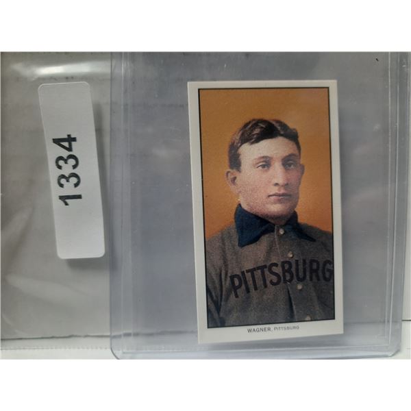 1988 CCC 1909-11 T206 Reprints - Piedmont Back Honus Wagner