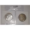 Image 2 : 2 – 1964 KENNEDY US SILVER 50 CENT PIECES