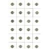 Image 2 : 29 – 1955D ROOSEVELT US SILVER DIMES ALL UNC