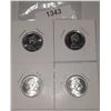 Image 2 : 4 – CDN SILVER 1967 QUARTERS  UNC