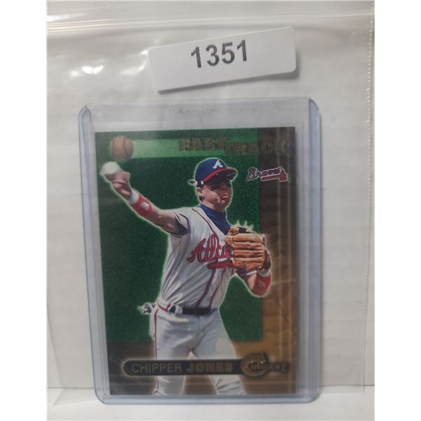 1997 Circa Fast track Chipper Jones #5