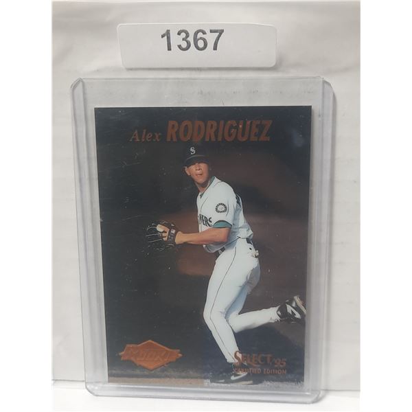 1995 Select Certified Edition - Rookie Alex Rodriguez #118