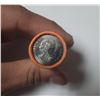 Image 3 : 2005 Roll of Canadian Twenty-Five Cent Coins - Uncirculated.