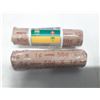 Image 2 : (2) 1964 Roll of Canadian Penies.
