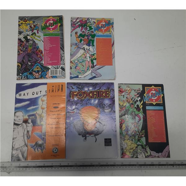Vintage Comics Books.